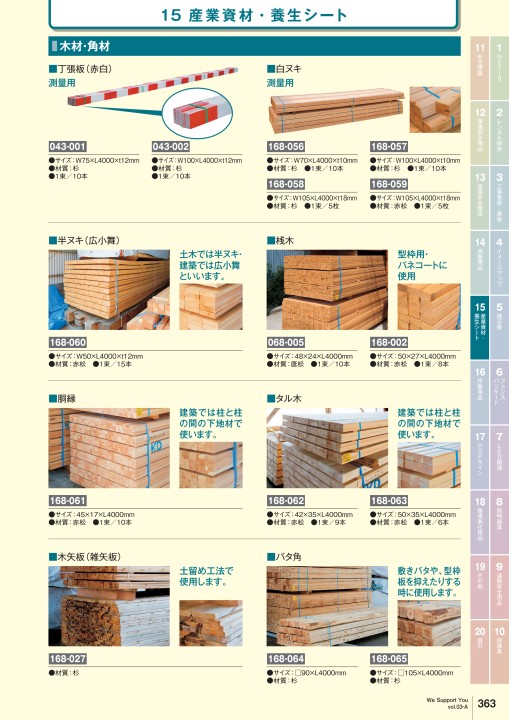 木材 建築 土木 資材 材料 DIY 事業紹介｜高原木材株式会社